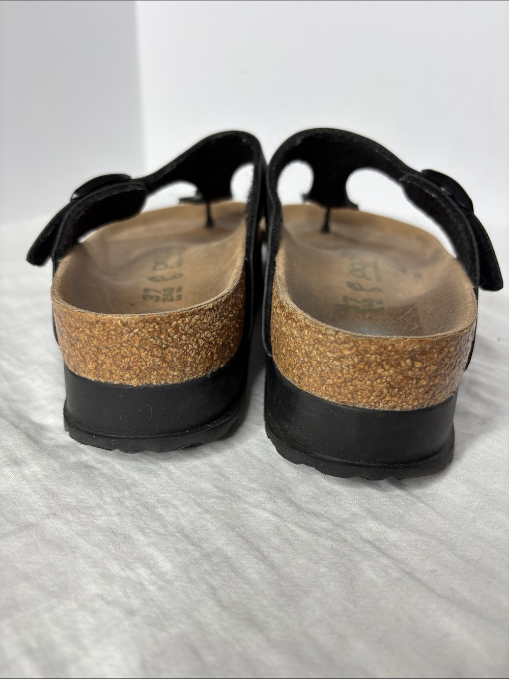 Papillo Sandals Black Size 37. - Picture 3 of 8